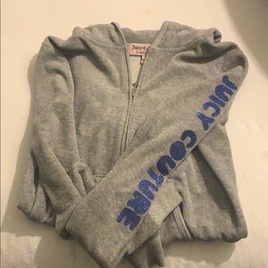 VINTAGE Juicy Couture velour zip up jacket